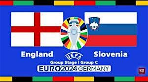 ENGLAND vs SLOVENIA (2024 EUROS, Sound On!)