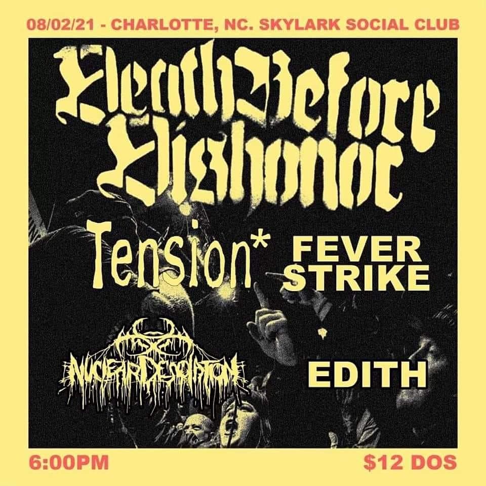 Death Before Dishonor\/Tension*\/Fever Strike\/Nuclear Desolation\/E.D.I.T.H