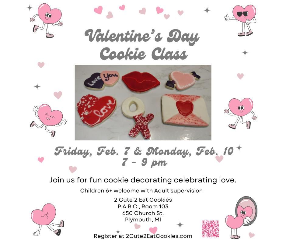 Valentine's Day Cookie Class