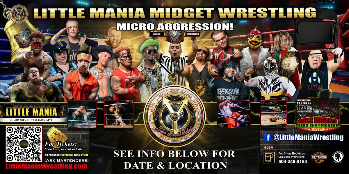 Westwego, LA - Little Mania Midget Wrestling @ Pier 90 Marina