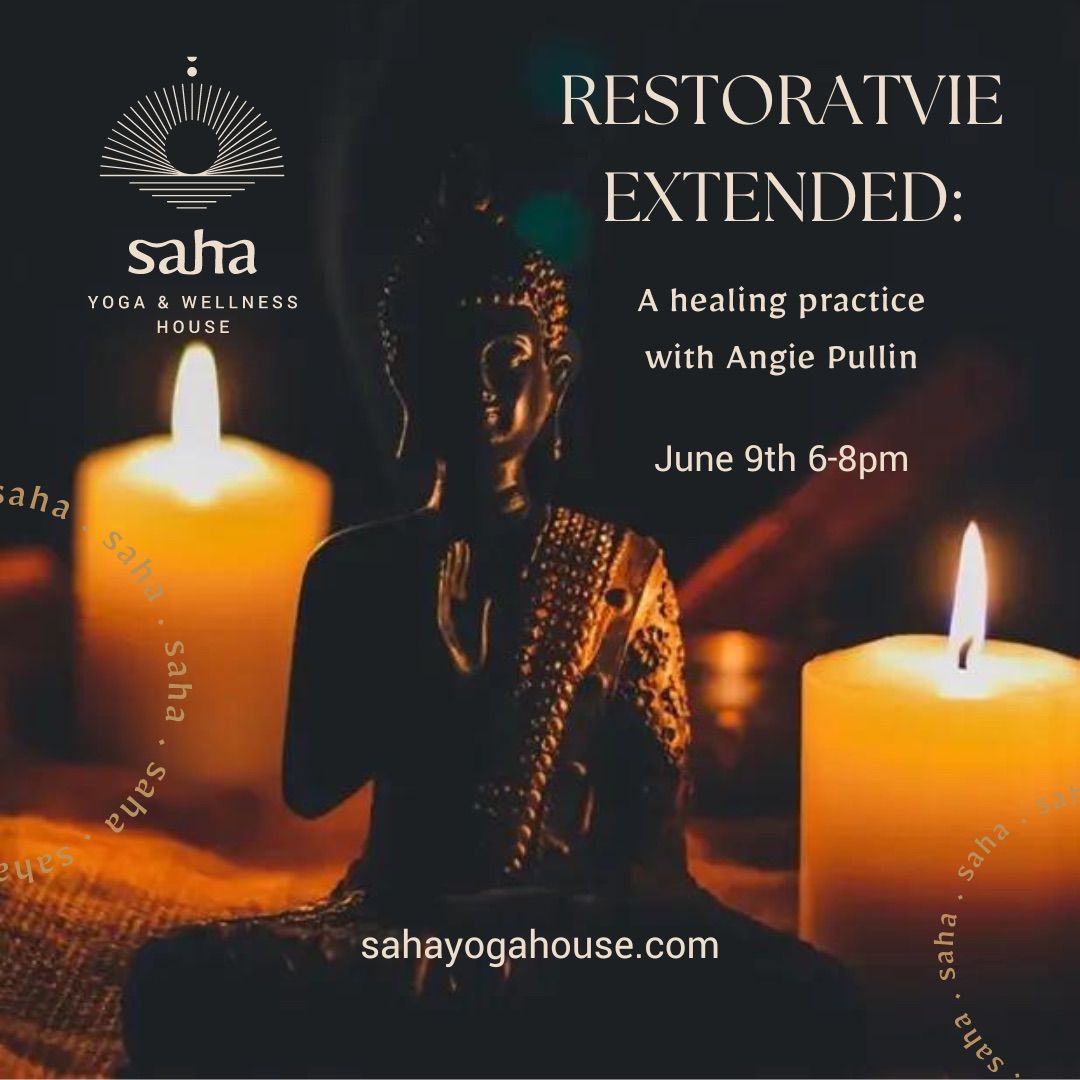Restorative Extended: A healing practice with Angie Pullin 