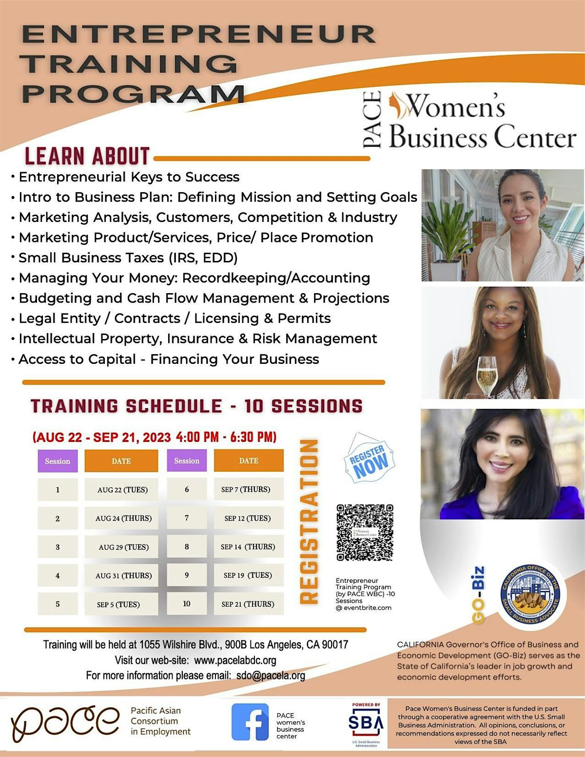2024 SEASON I Entrepreneur Training Program (by PACE WBC)-10 Sessions