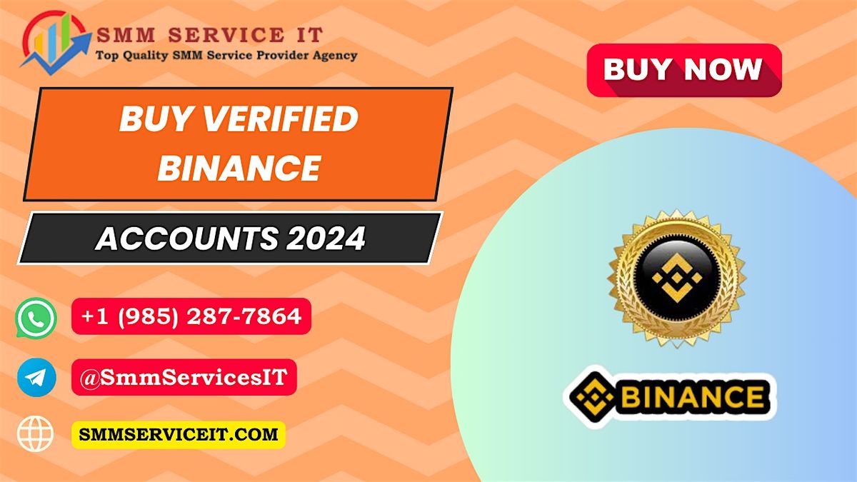 Top 3 Sites to Buy Verified Binance Accounts (personal and business)