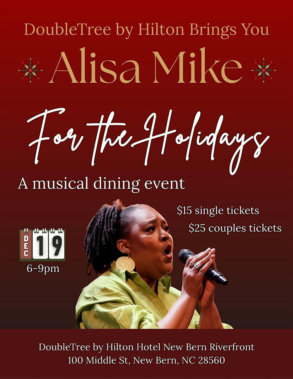 DoubleTree by Hilton Brings You Alisa Mike for the Holidays