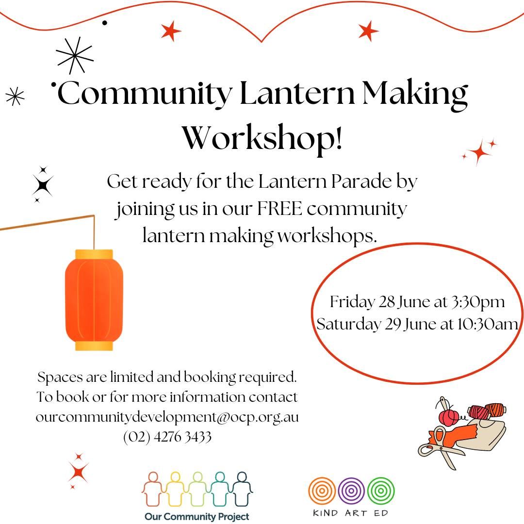 FREE Lantern Making Workshops