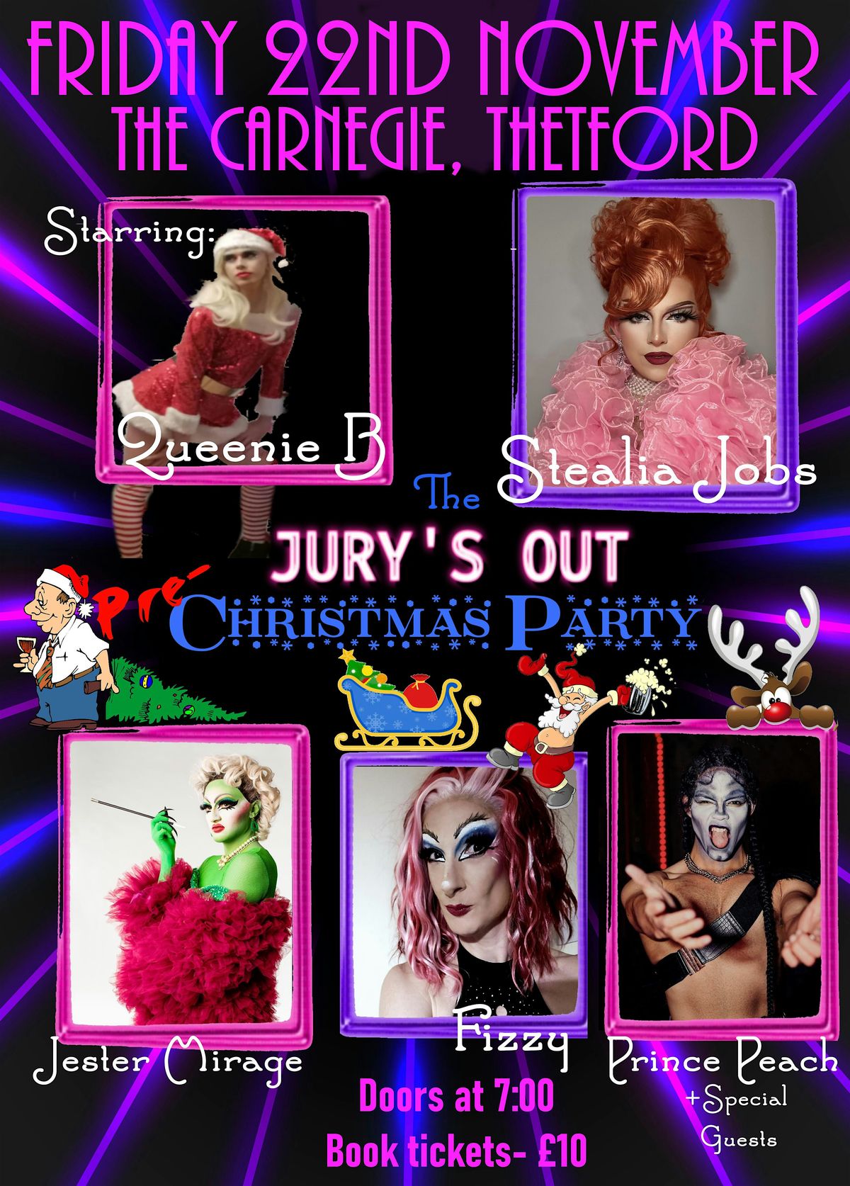 The Jury's Out - Pre Christmas Party