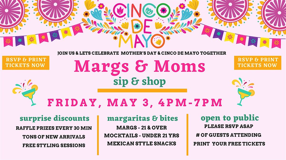 Margs & Moms Sip & Shop