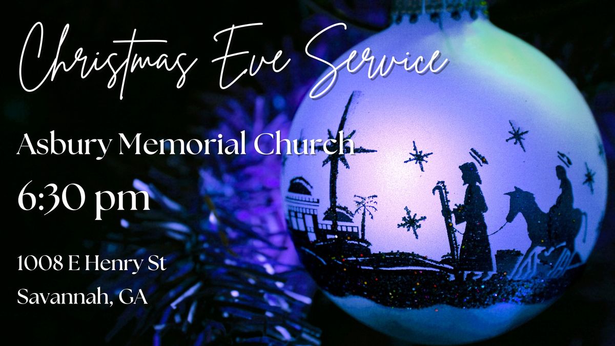 Christmas Eve Service at Asbury Memorial Church