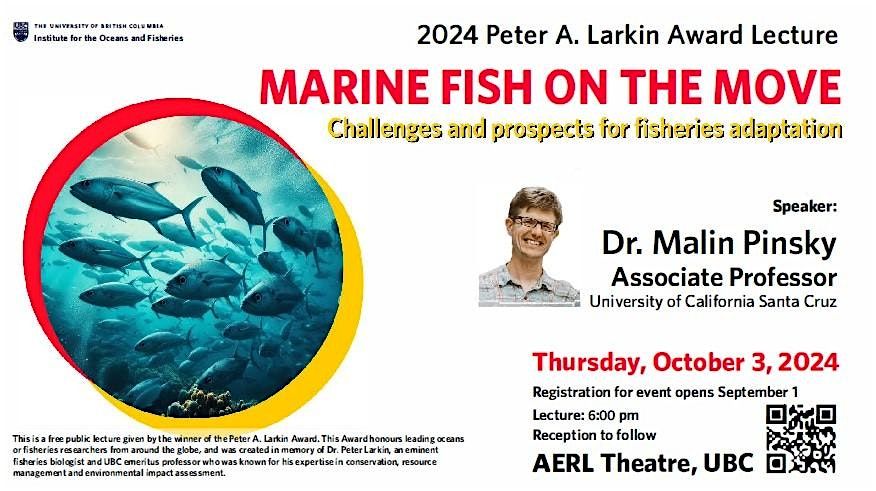 2024 Peter A. Larkin Award Lecture