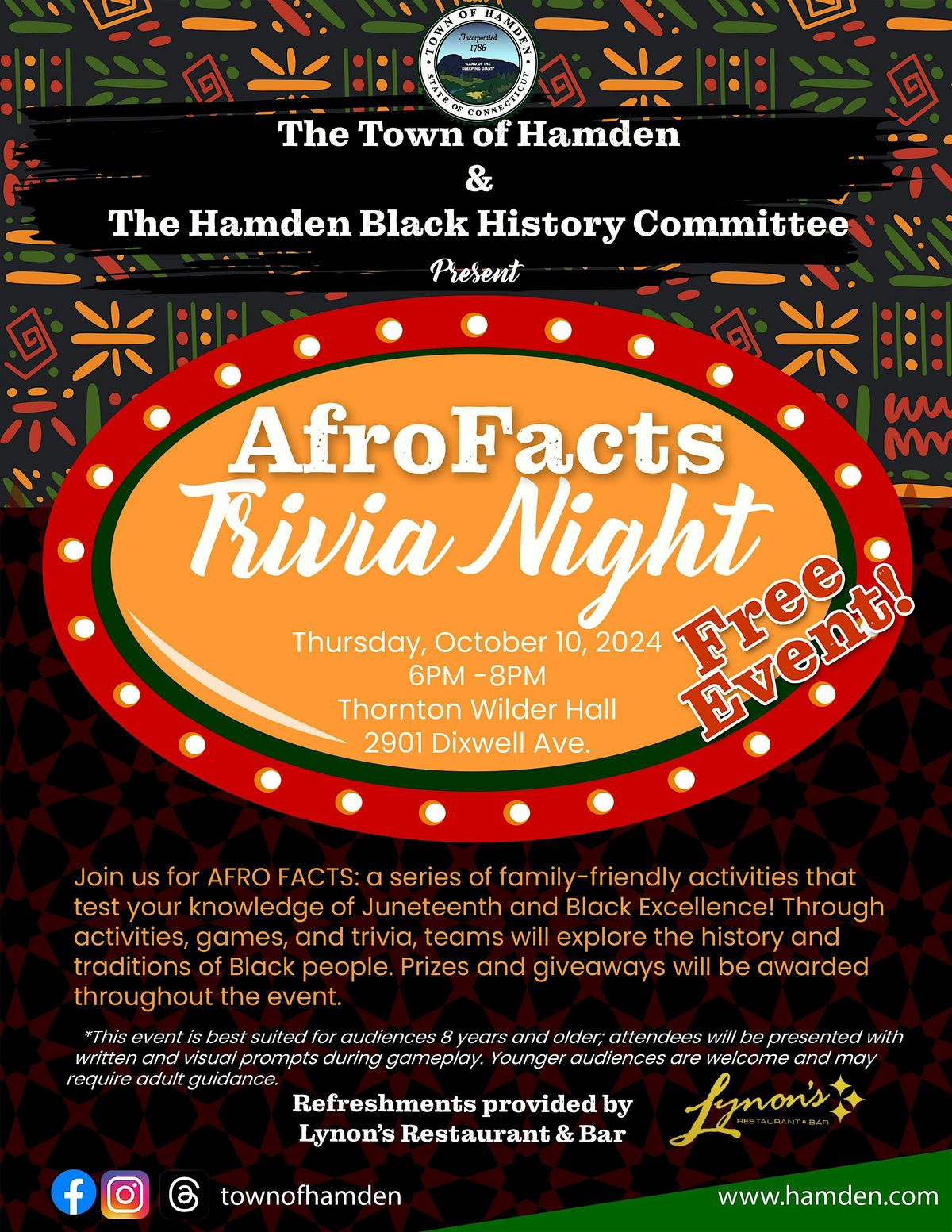 Hamden AfroFacts Trivia Night