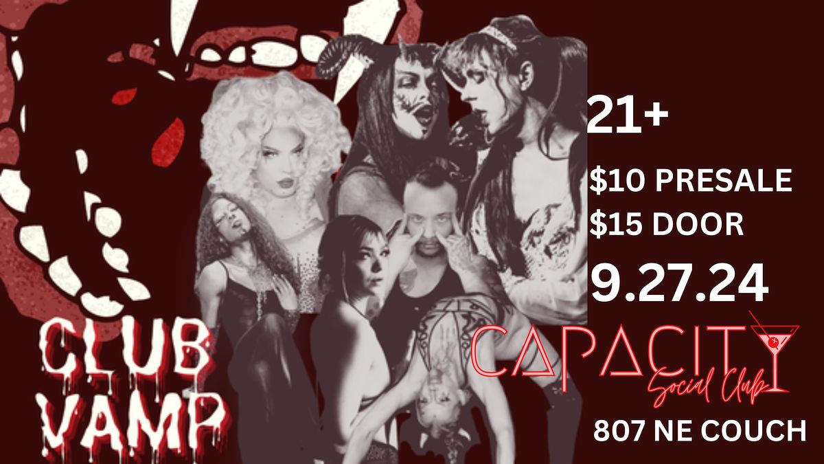 CLUB VAMP PDX DRAG SHOW