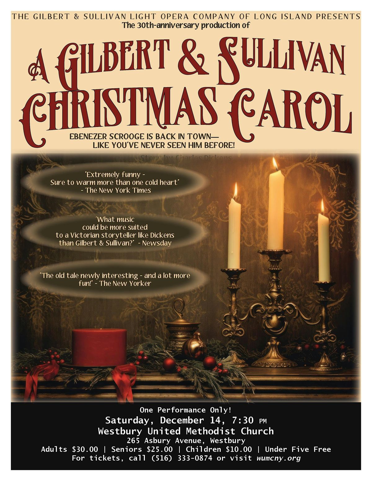 A Gilbert and Sullivan Christmas Carol