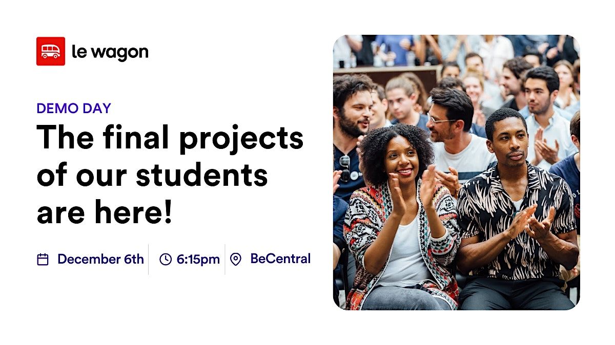 [Brussels Campus] Discover the world of tech through our students\u2019 project