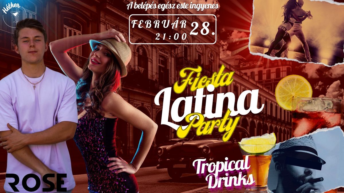 Fiesta Latina Party @H\u00e9tkerPub