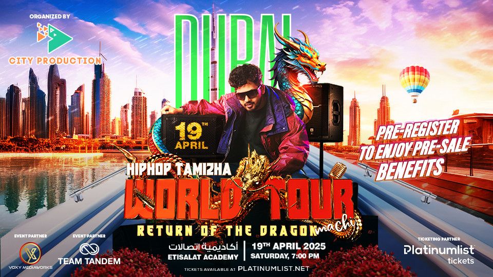 Hip Hop Tamizha Live In Dubai