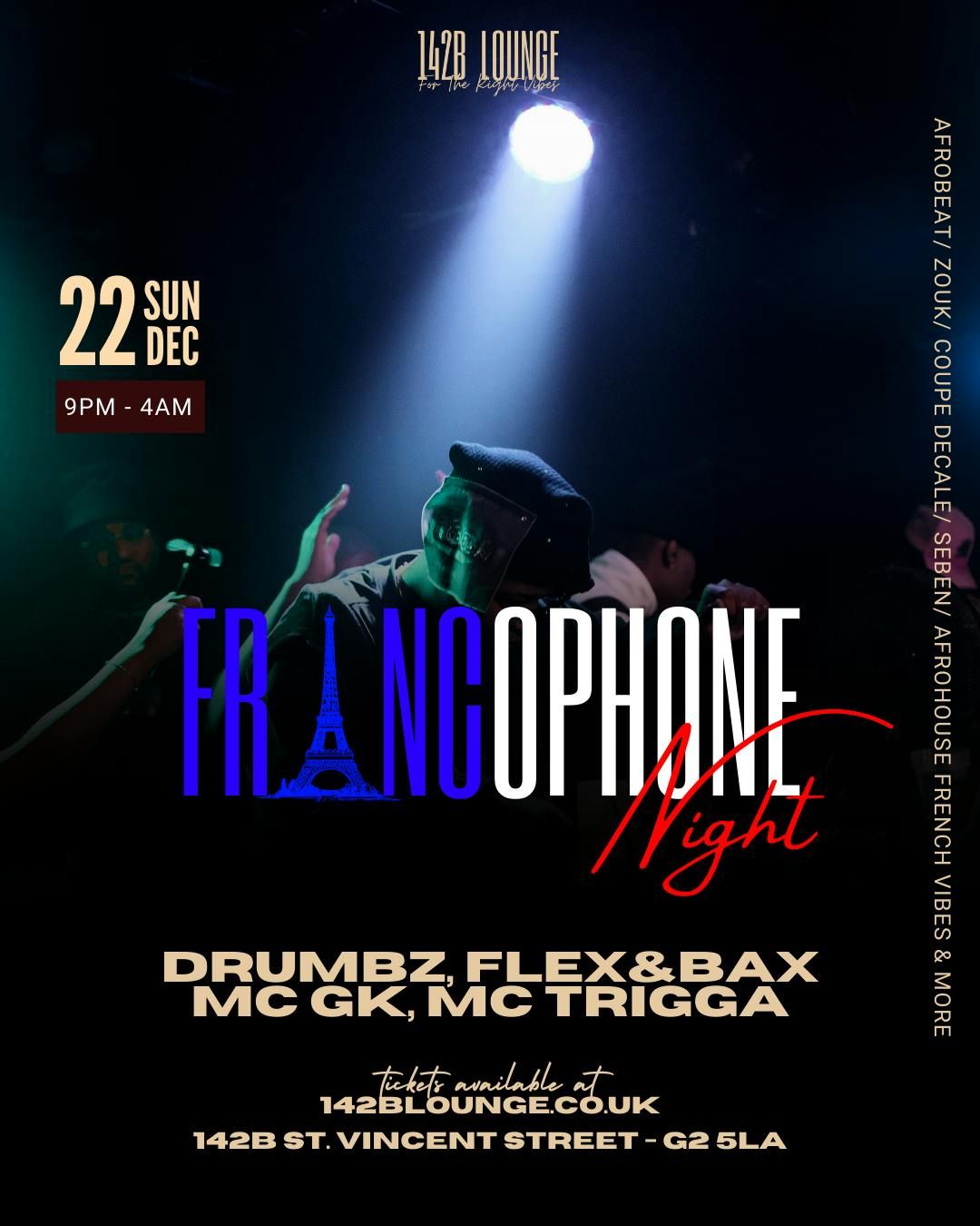 \ud83d\udd25  La Nuit Francophone: Afrobeats &amp; French Vibes \ud83c\udfa4\ud83c\udfb6 \ud83d\udd25