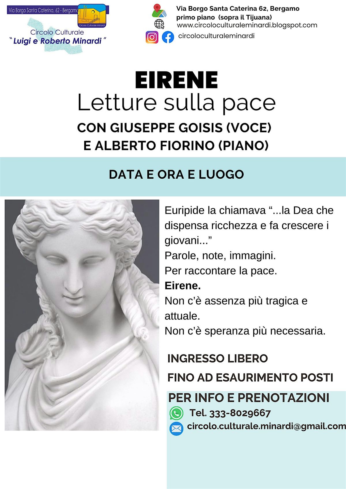 EIRENE, letture sulla pace