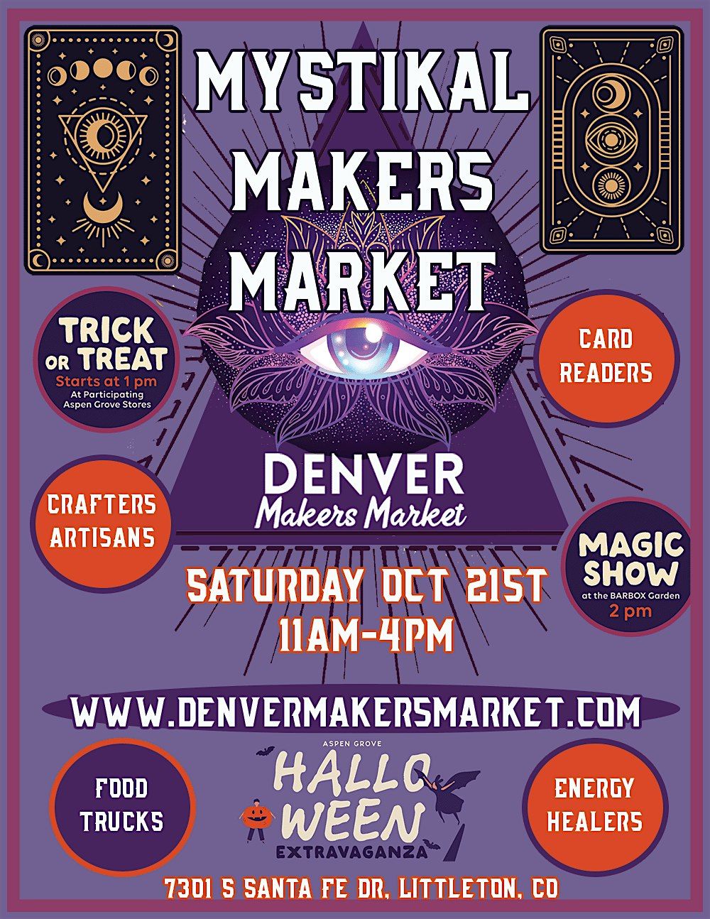 Halloween Extravaganza & Mystikal Market Aspen Grove