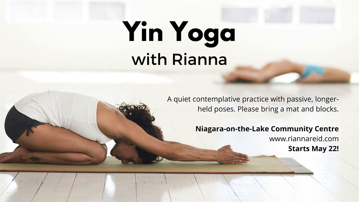 Yin Yoga at Niagara-on-the-Lake Community Centre