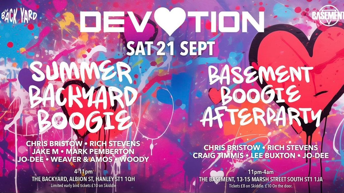 Devotion's Summer Boogie & Afterparty