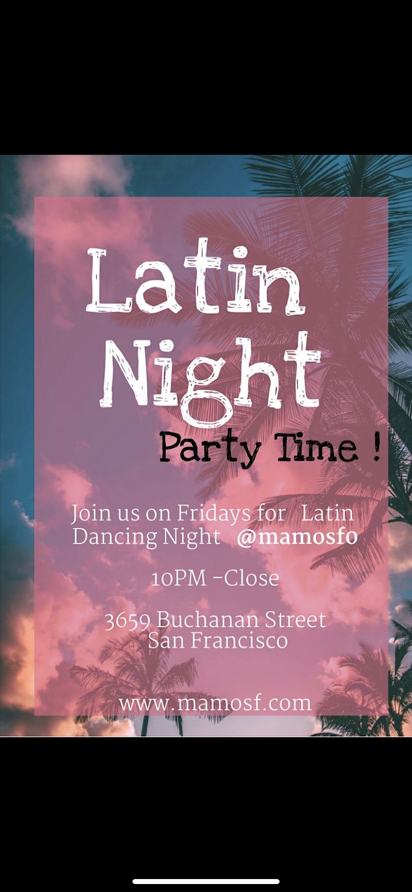 Latin Dancing Night