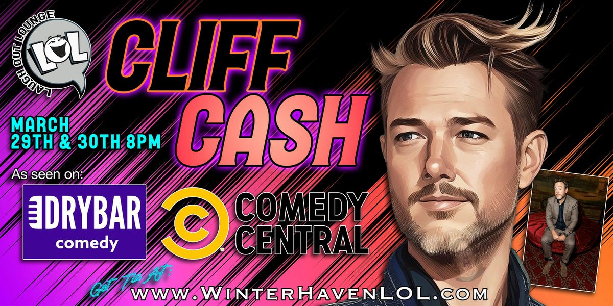 Cliff Cash from Dry Bar Comedy! (Saturday Night)