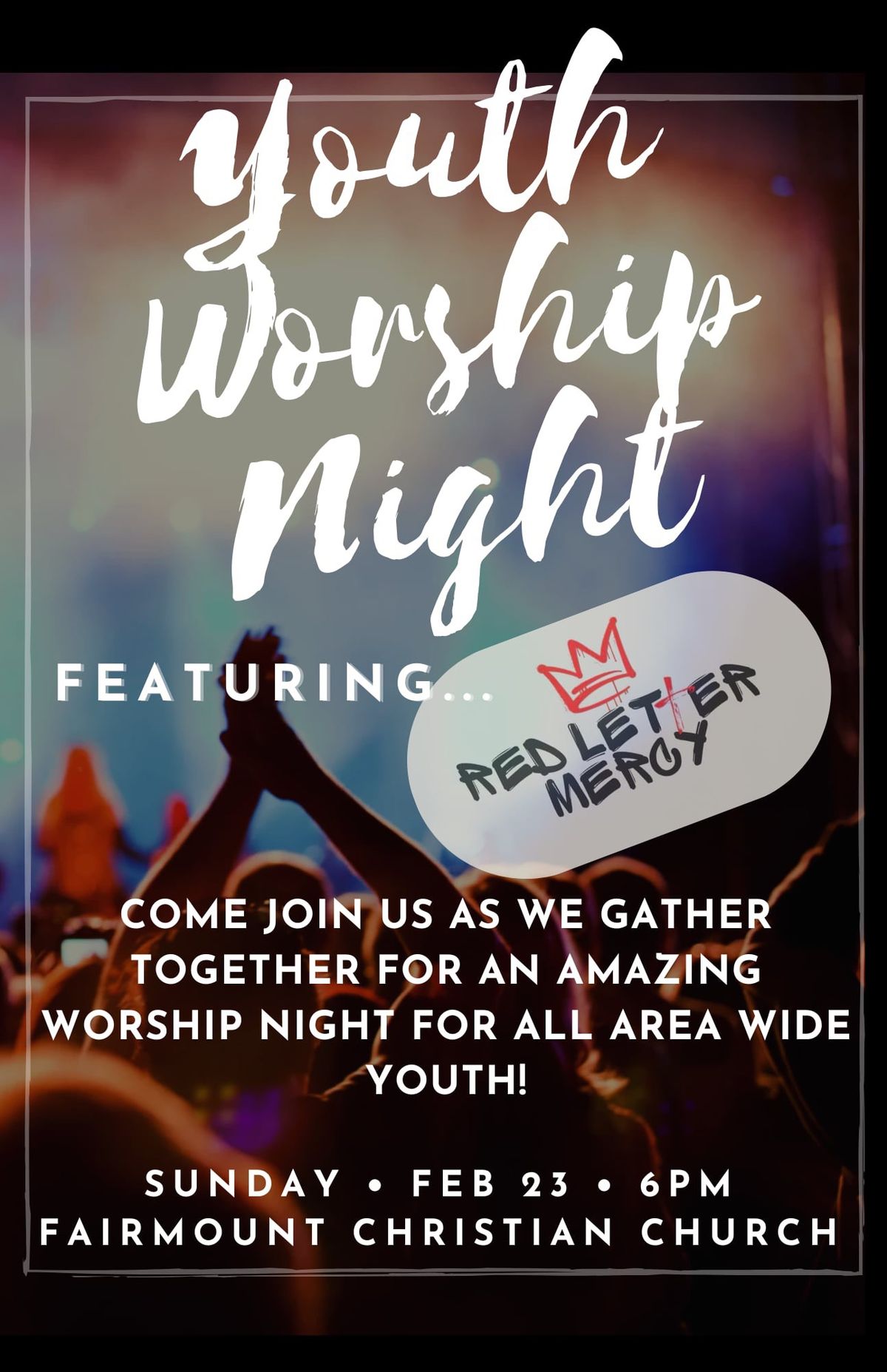 Youth Worship Night with Red Letter Mercy