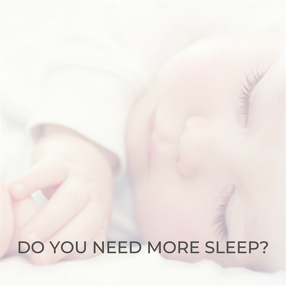 Sleep seminar for 4-12 month olds