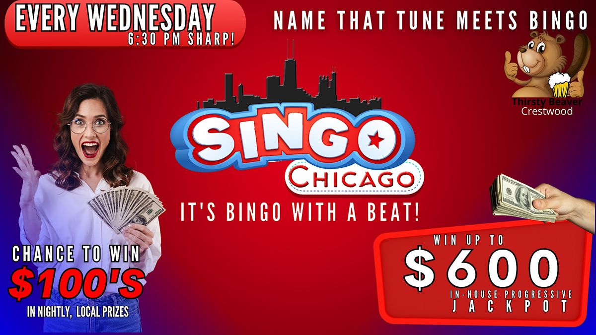 SINGO- Music Bingo @ Thirsty Beaver Crestwood