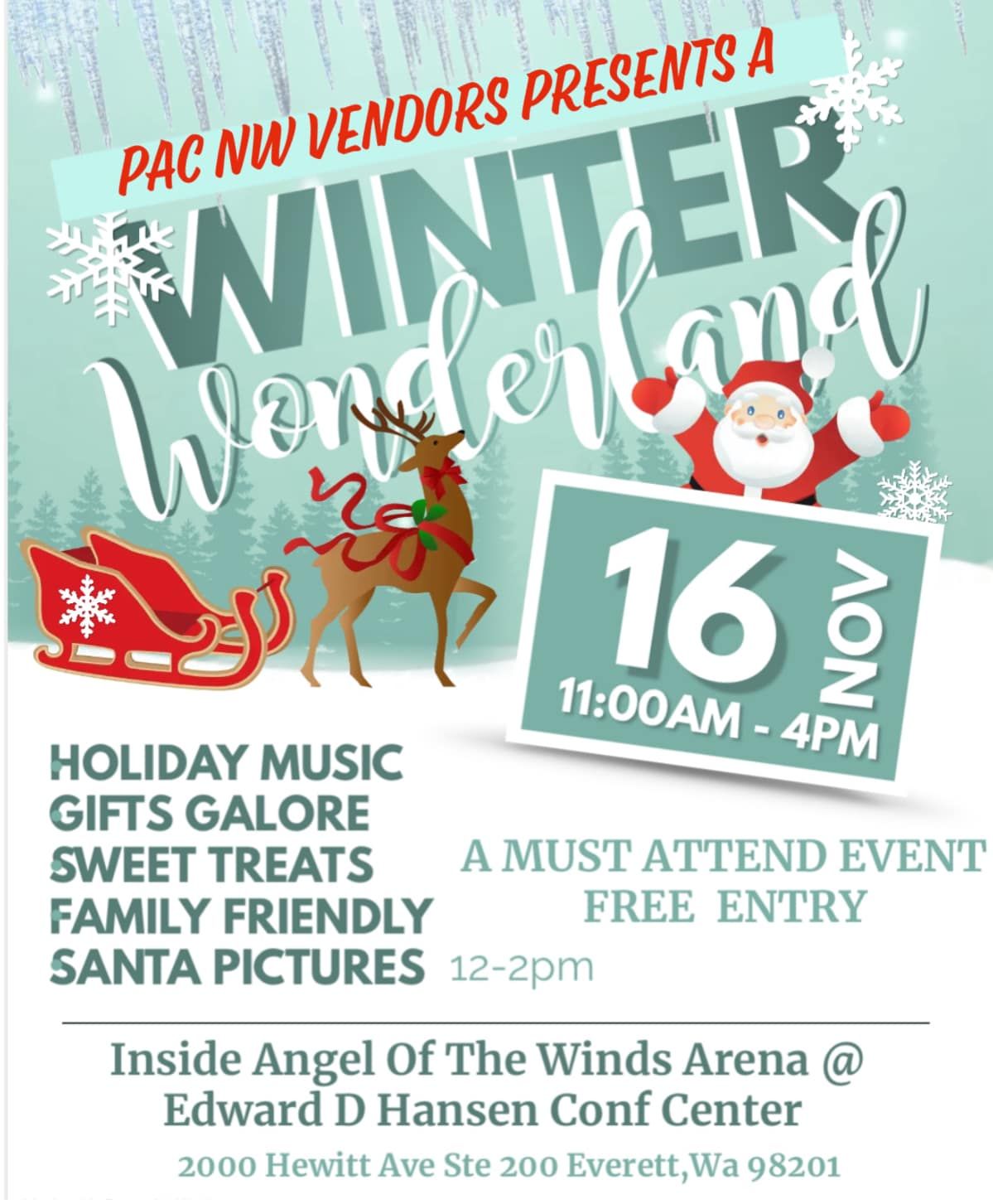 Pac NW Presents The 2nd Annual Winter Wonderland