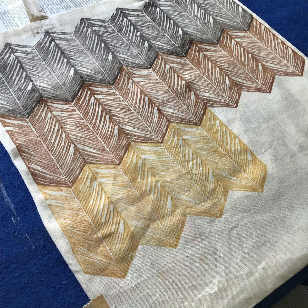 Block Printing on Fabric
