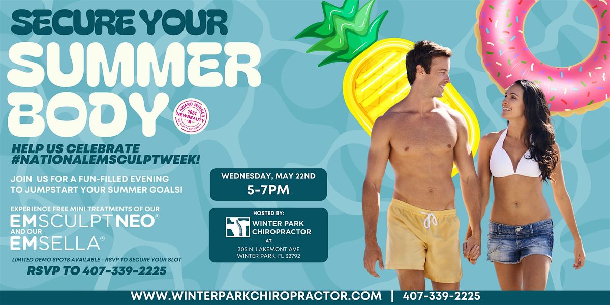 Secure Your Summer Body | #EmSculptWeek Celebration Party