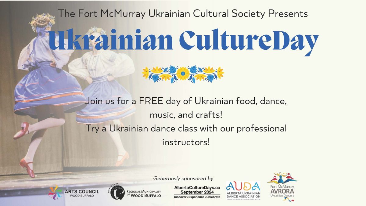 Ukrainian Food, Dance, Music, and Crafts Afternoon