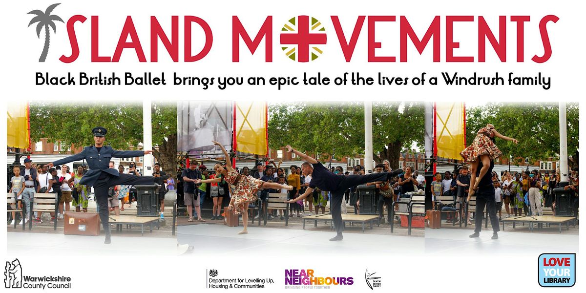Island Movements ballet workshop at Rugby Library