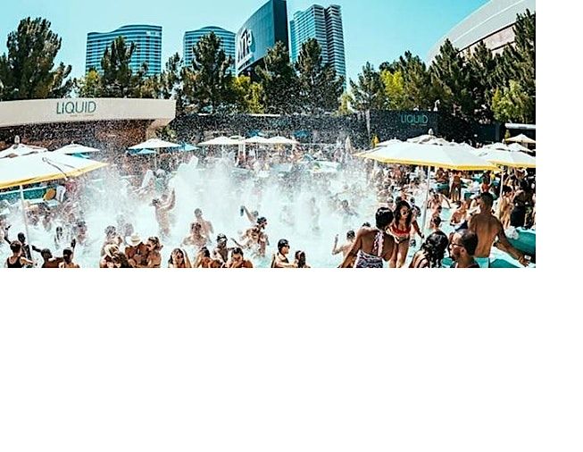 VEGAS CLUB CRAWL! FREE CHAMPAGNE FOR LADIES AT LIQUID WEDNESDAY POOL ...