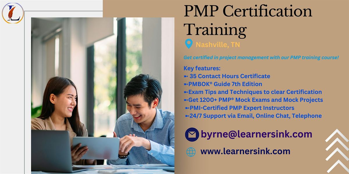 PMP Training Bootcamp in Nashville, TN