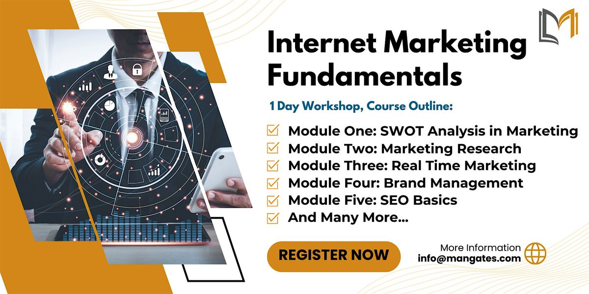 Internet Marketing Fundamentals Workshop in Darwin on Jul 18th, 2024