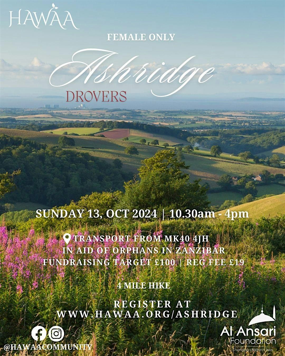 Ashridge Drovers - Ladies Hike