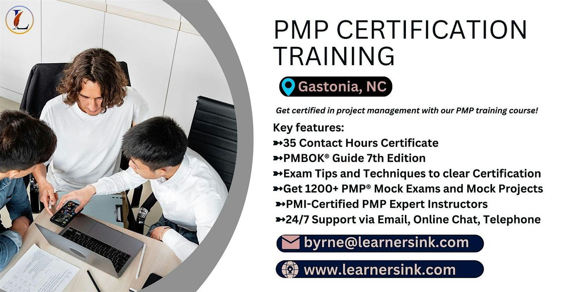 Increase your Profession with PMP Certification In Gastonia, NC