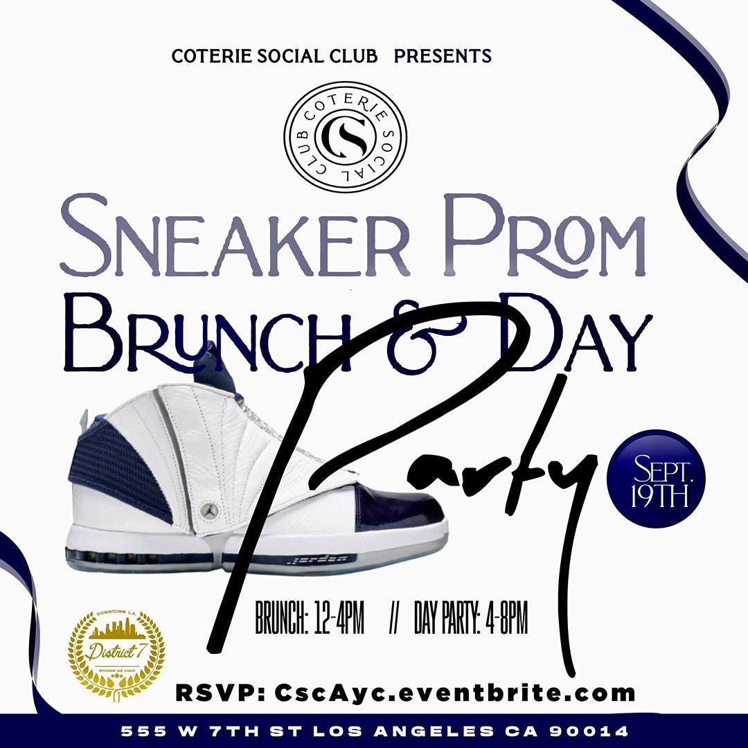 Sneaker Prom Brunch\/Day Party 12-8pm All You Can:+ Bottomless Mimosas DTLA