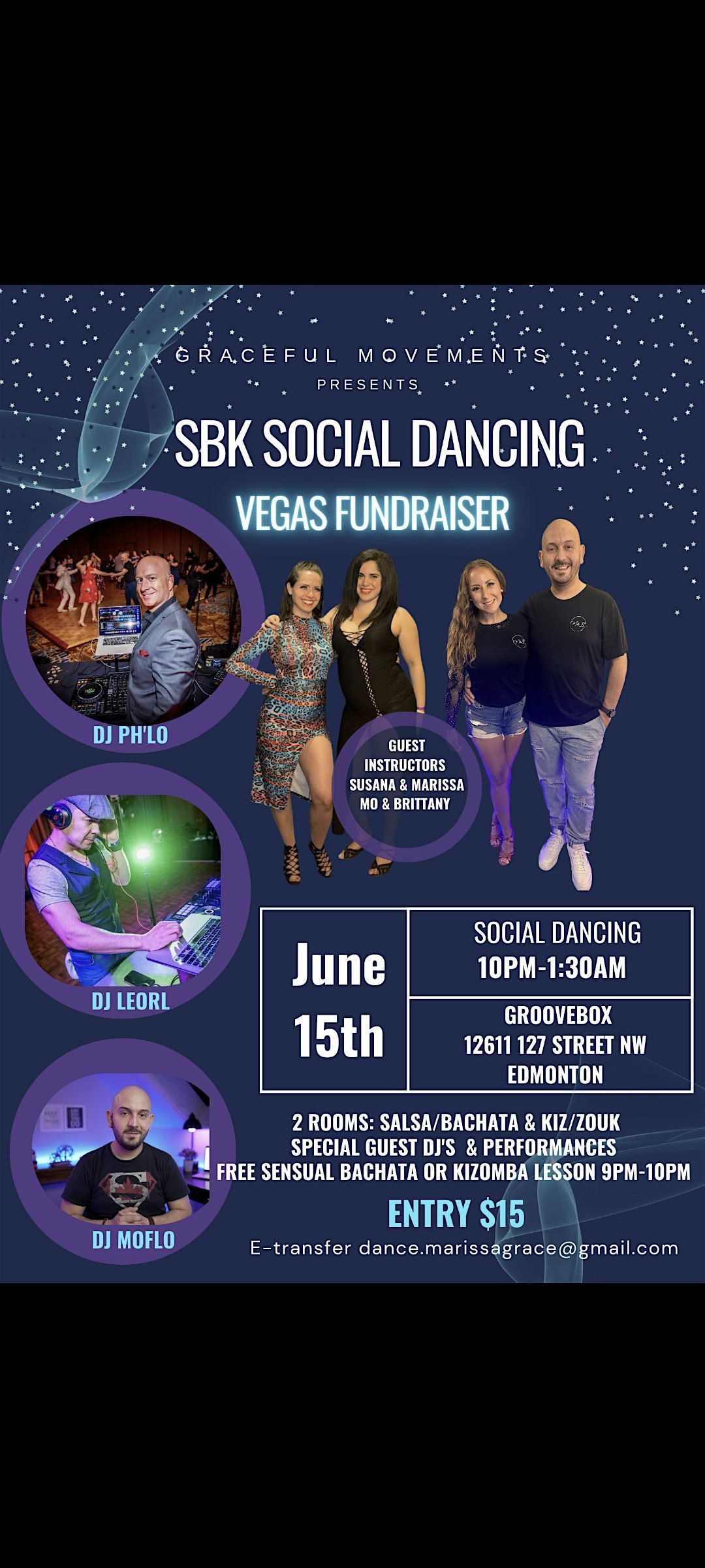 SBK Social Dancing Fundraiser