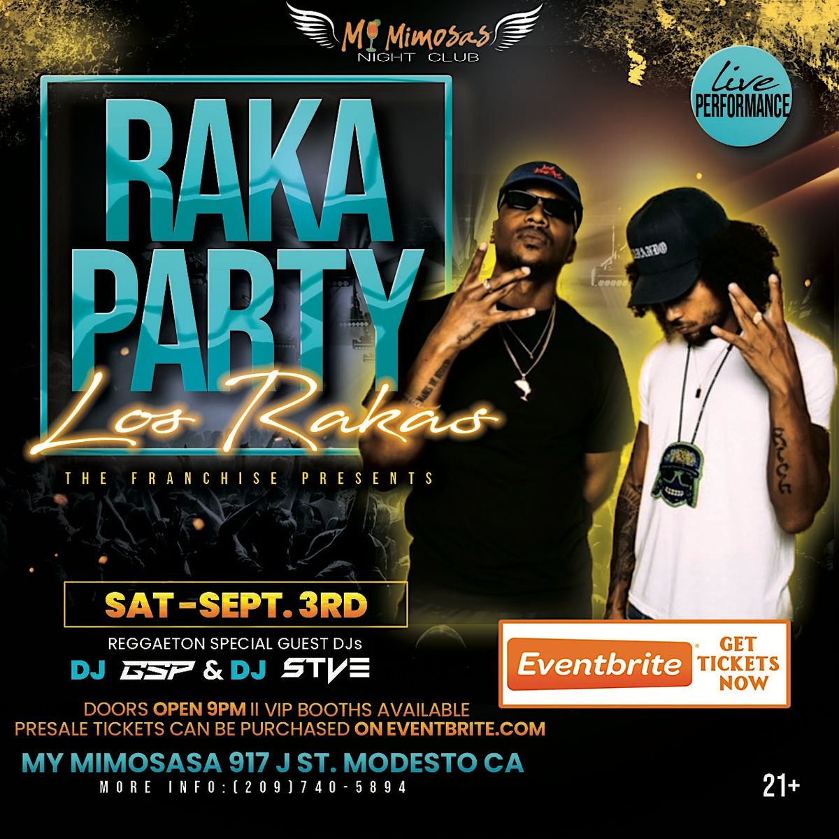 My Rakas RAKA PARTY (LOS RAKAS) MY MIMOSASA, My Mimosas breakfast and brunch ...