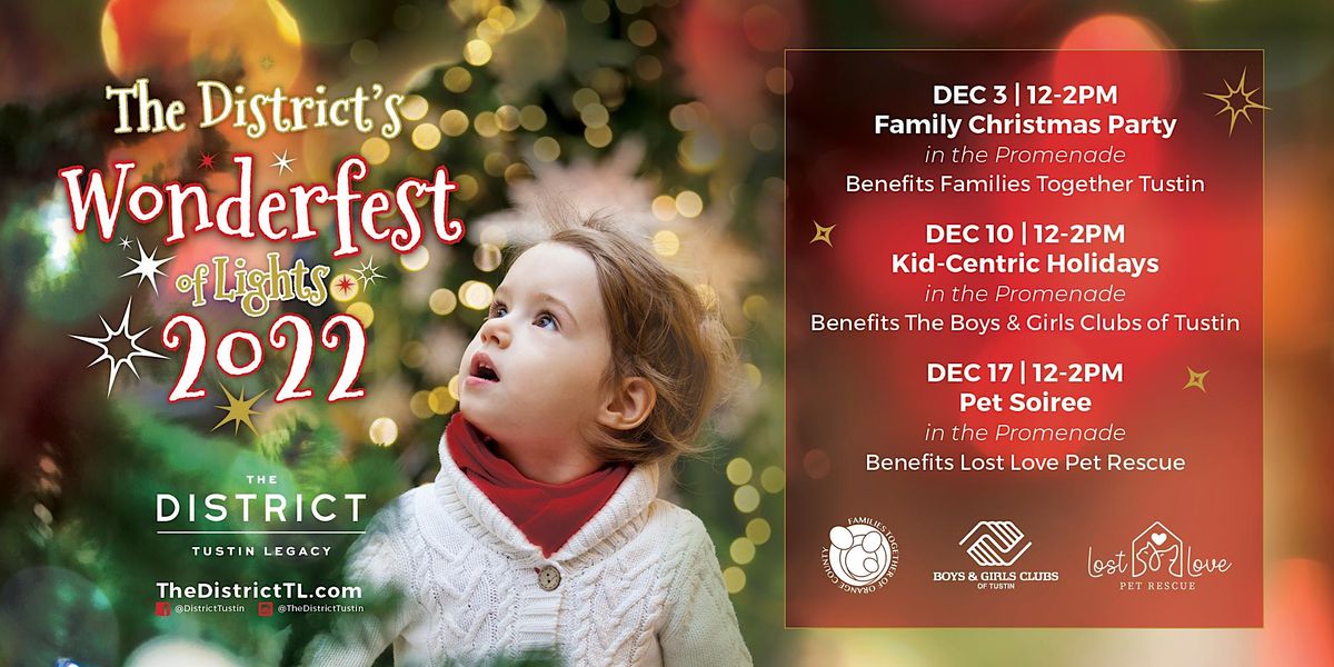 The District's Wonderfest of Lights 2022
