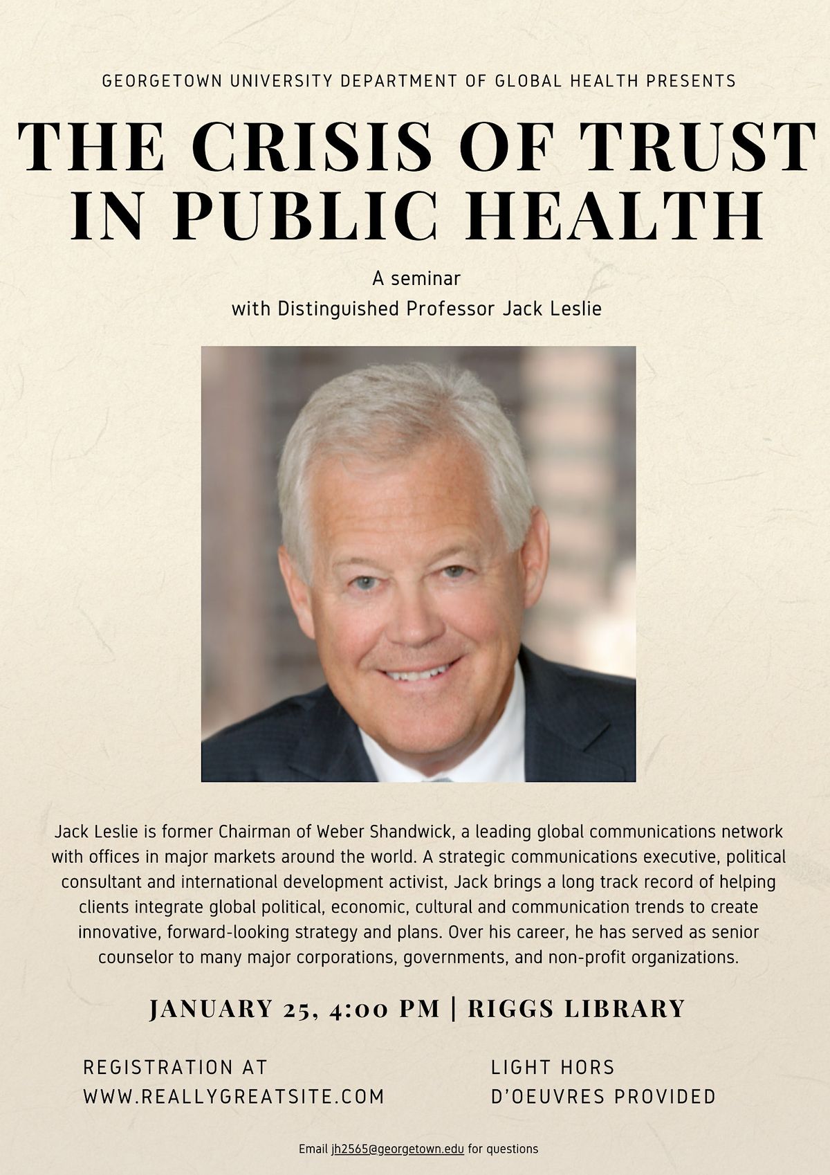 The Crisis of Trust in Public Health