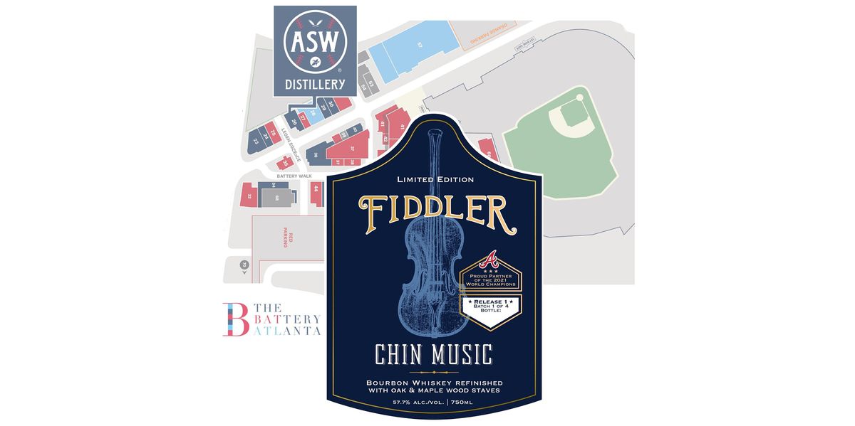 Fiddler Chin Music Bourbon: Atlanta Braves World Champions Release