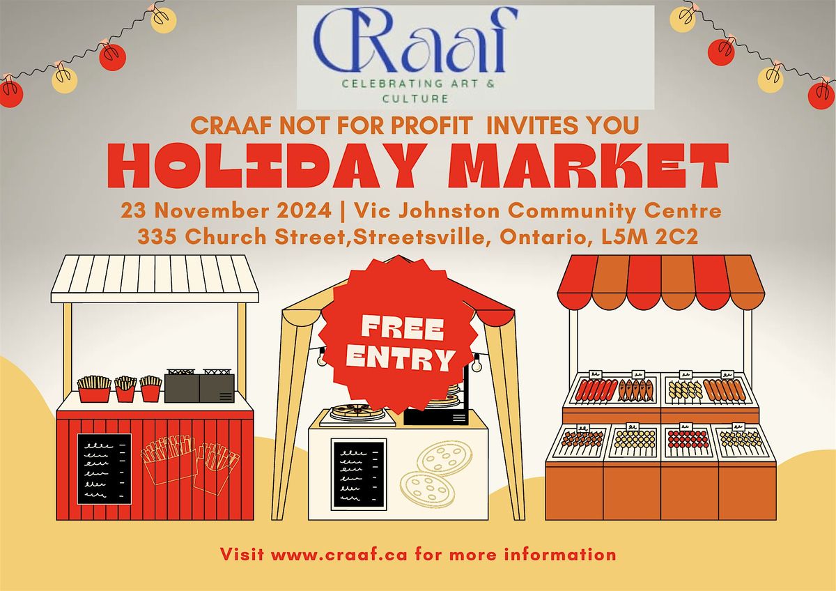 Holiday Market Free Entry