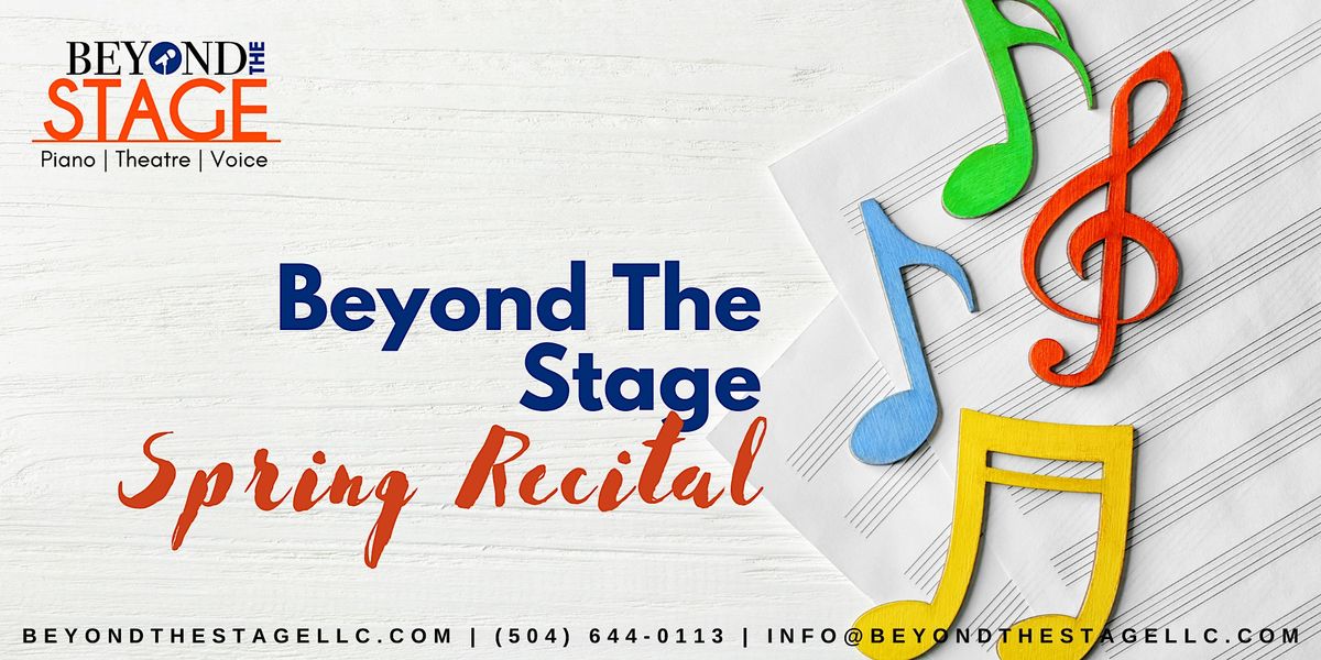 Beyond The Stage Annual Spring Recital