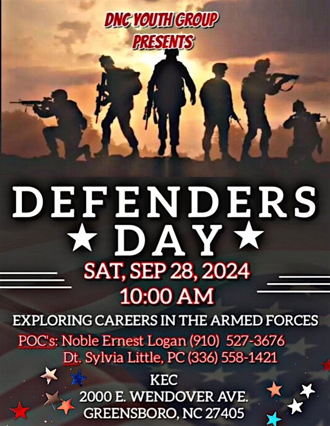 DNC YOUTH presents "Defenders Day "
