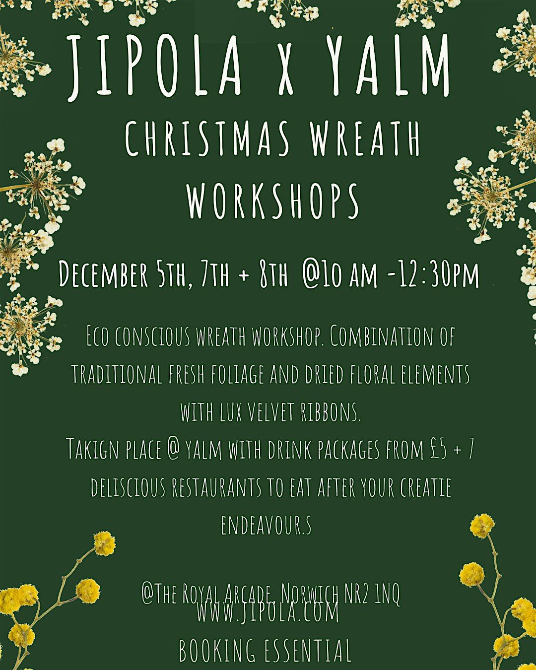 Christmas Wreath Workshop