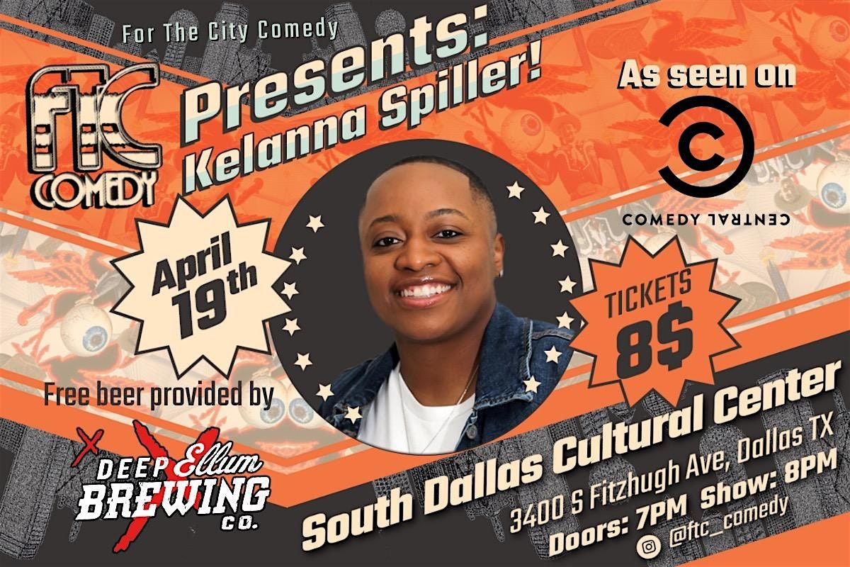 KeLanna Spiller Live at the South Dallas Cultural Center!